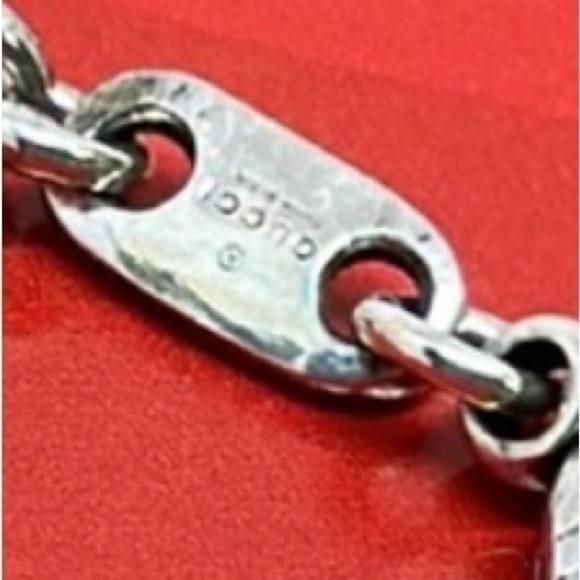 Gucci 925 silver necklace authentic 100% - Picture 13 of 16